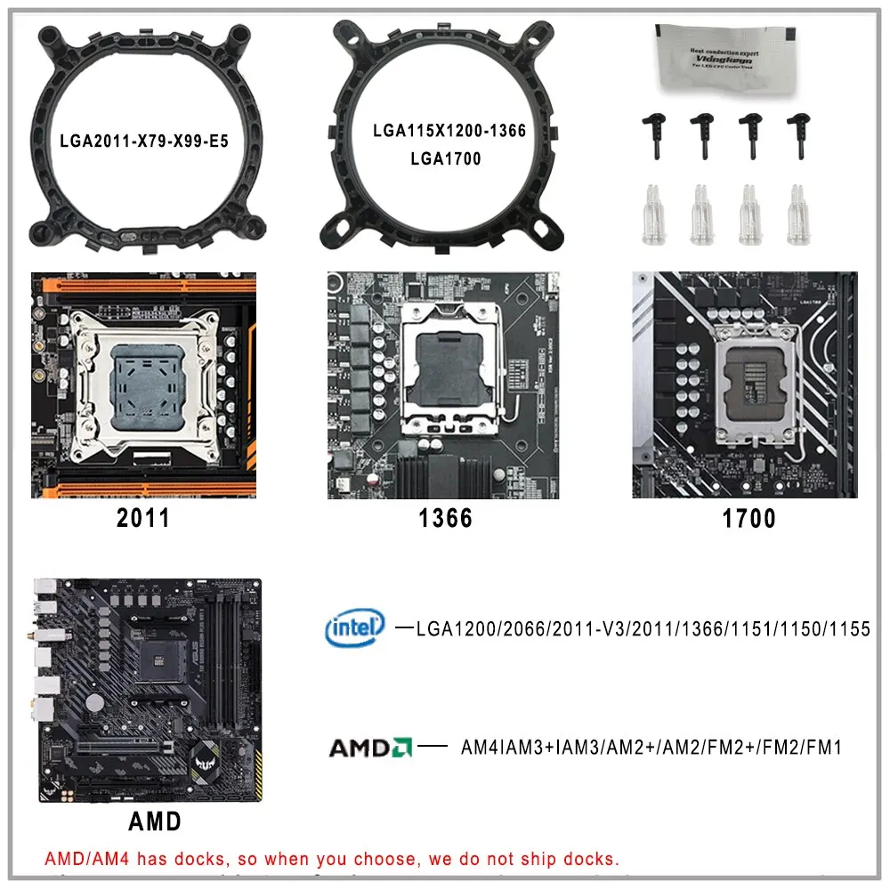 Enhanced RGB CPU Cooler with 4 Heatpipes and 90mm PWM Fan