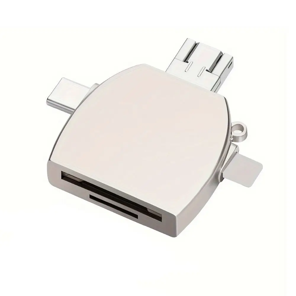 USB Multi-Function 5 in 1 Card Reader Type C IOS 5 in 1 OTG Converter Multifunctional Compact SD Card Reader 4