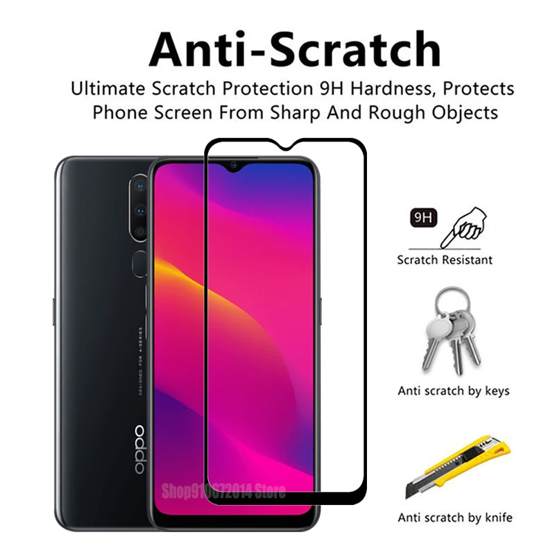 Premium 9D Tempered Glass Screen Protector - 3 Pack