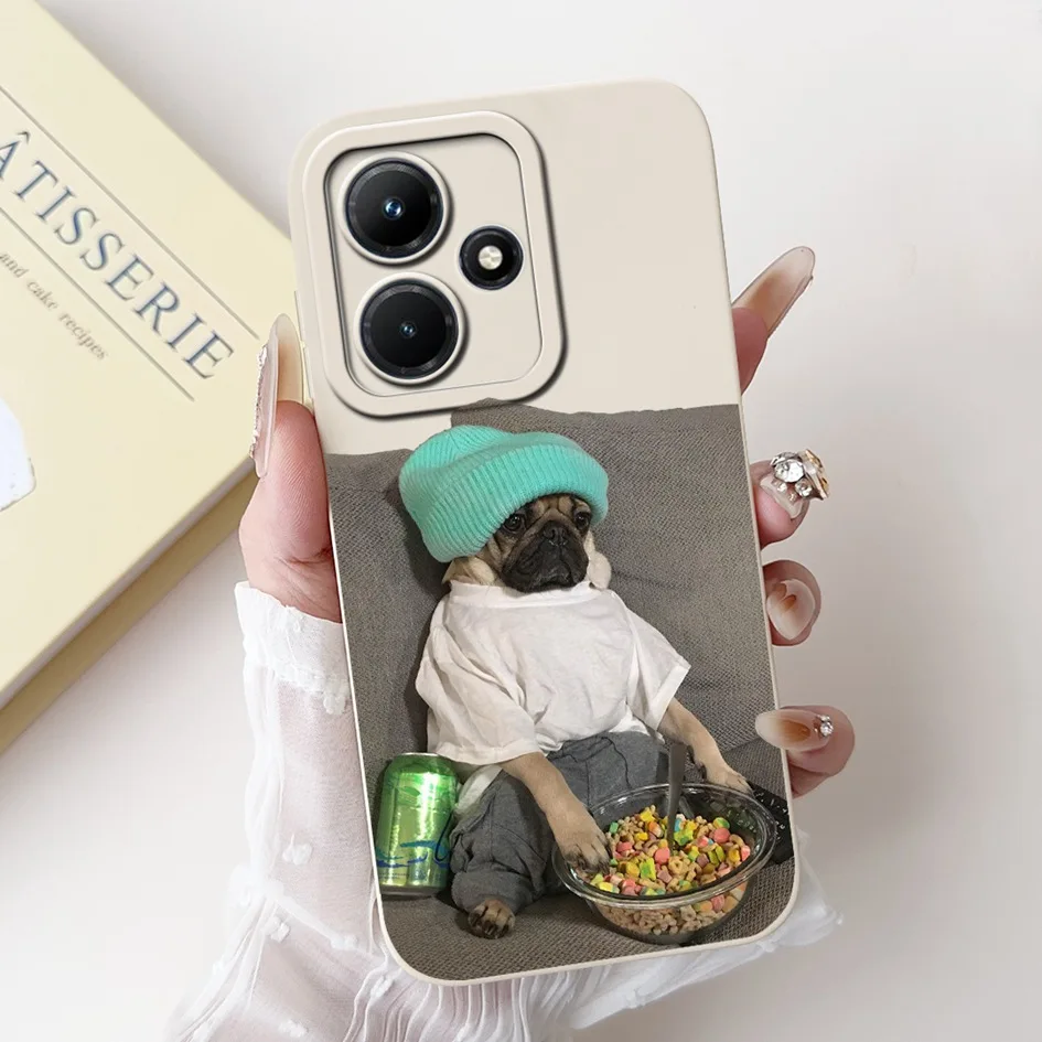 Cartoon Silicone Shockproof Soft Bumper Case - Cute Design