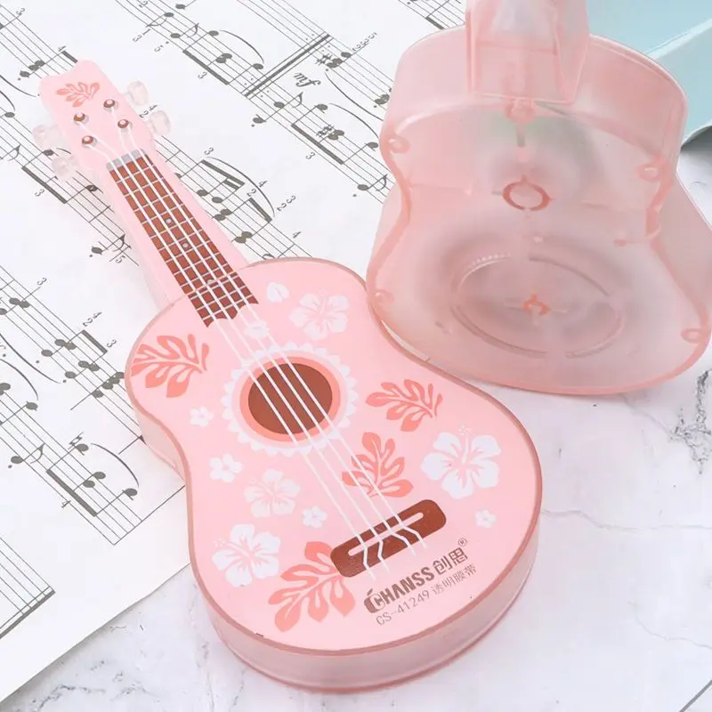 Correction Tape Creative Guitar Shape Correction Tape Large Capacity Student Office school supplies kawaii correction tape