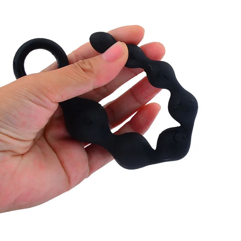 Silicone Anal Beads Prostate Stimulator For Men And Women_voghion.com