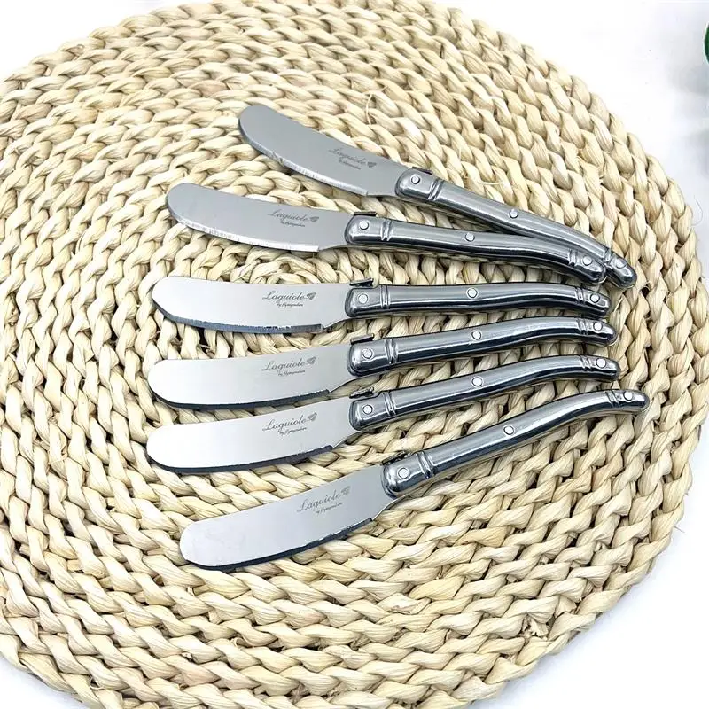 Laguiole Butter Spreaders Cheese Knives Stainless Steel Butter Knife