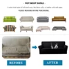Waterproof Sofa Slipcover Stretch Couch Cover Pet Friendly Sofa Covers for Living Room Furniture Protector with Elastic Bottom 3