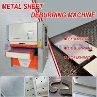 Steel Metal Plate Edge Deburring Polishing Machine For Laser Cutting Parts 1