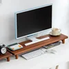 Solid Wood Desktop Height Increase Rack Table Computer Screen Base Partition Storage Holders Beech Wood Environmental Protection 3