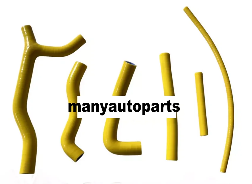 Yellow Silicone Radiator Hose Kit - High-Performance Cooling Solution