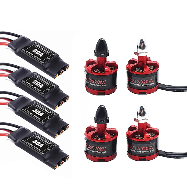 NEW 2212 920KV Brushless Motor 30A Simonk ESC for F450 F550 S500 S550 X525  Quadcopter Multicopter - AliExpress