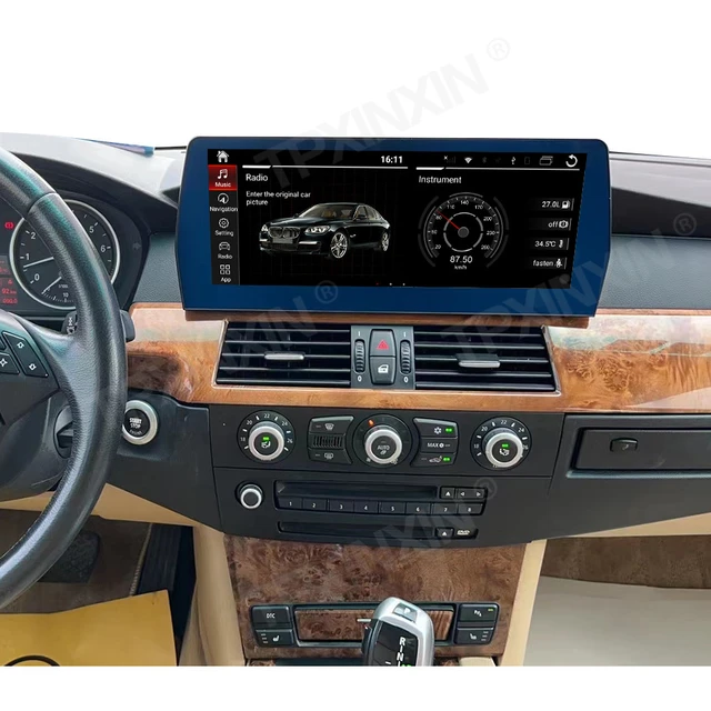 BMW 5 Series E60 (2004-2010) Autoradio Android Con Navigazione