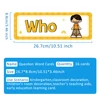 Question Words Learning Flashcards Bulletin Board Headliners Classroom Decoration Teacher Teaching Aids Montessori Materials 2
