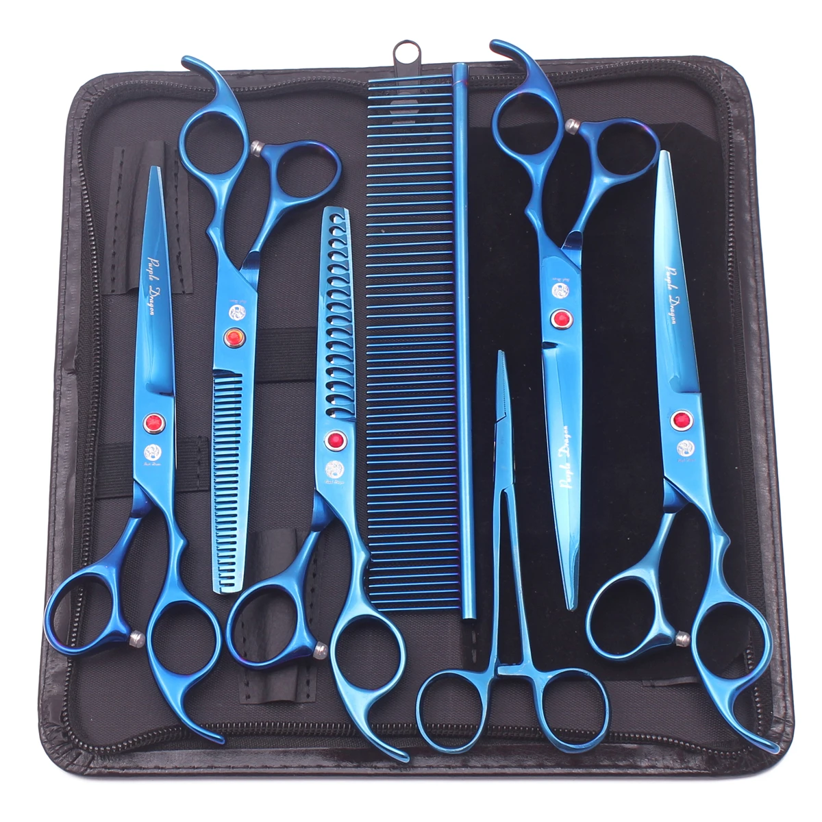 7インチのステンレス鋼のグルーミングはさみ,動物をモチーフにした