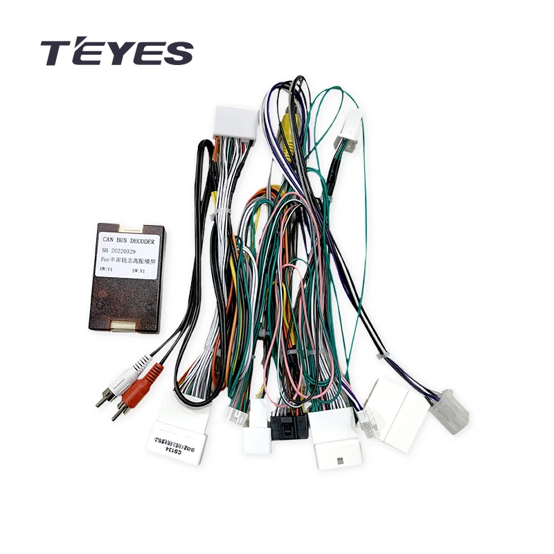 TEYES For Toyota Mark X X120 1 2004-2009 cable and canbus
