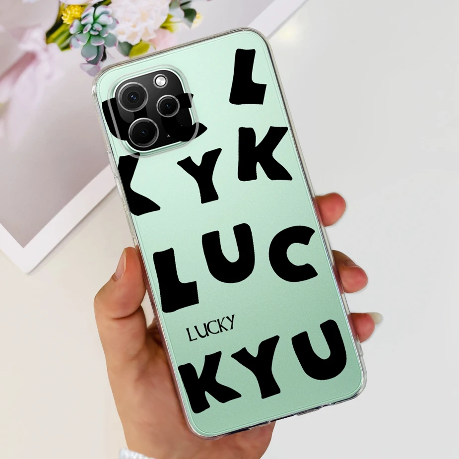 Stylish Painted Soft Silicone Phone Case - Huawei Nova Series