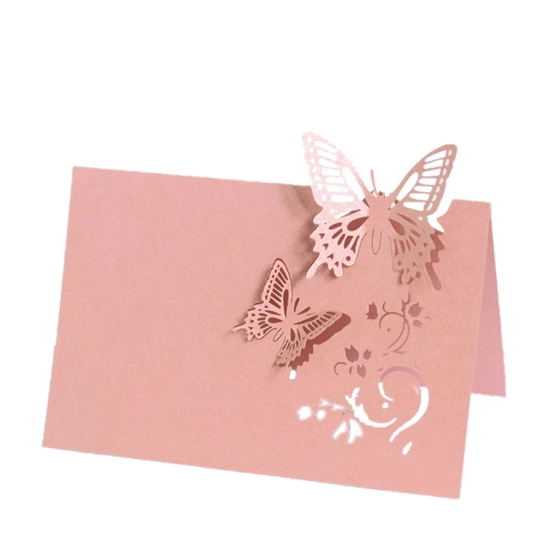 Butterfly Place Cards for Wedding Business Meeting Theme Party Decor