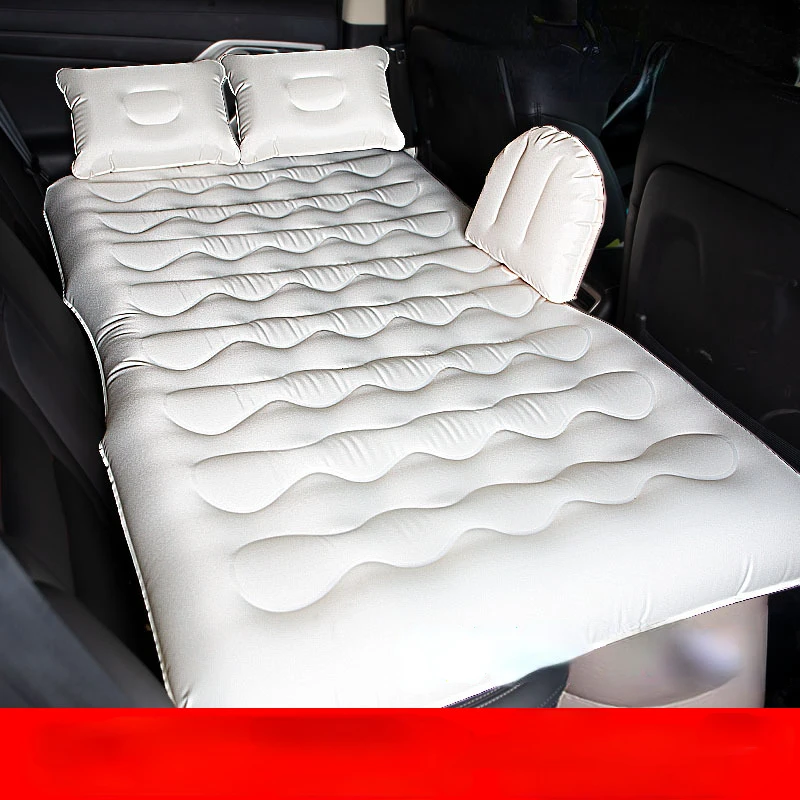 Car Travel Bed Oxford cloth Inflatable Mattress Air Bed Rear Row Off-road SUV Back Seat Sleeping Pad Camping Accessories Couch