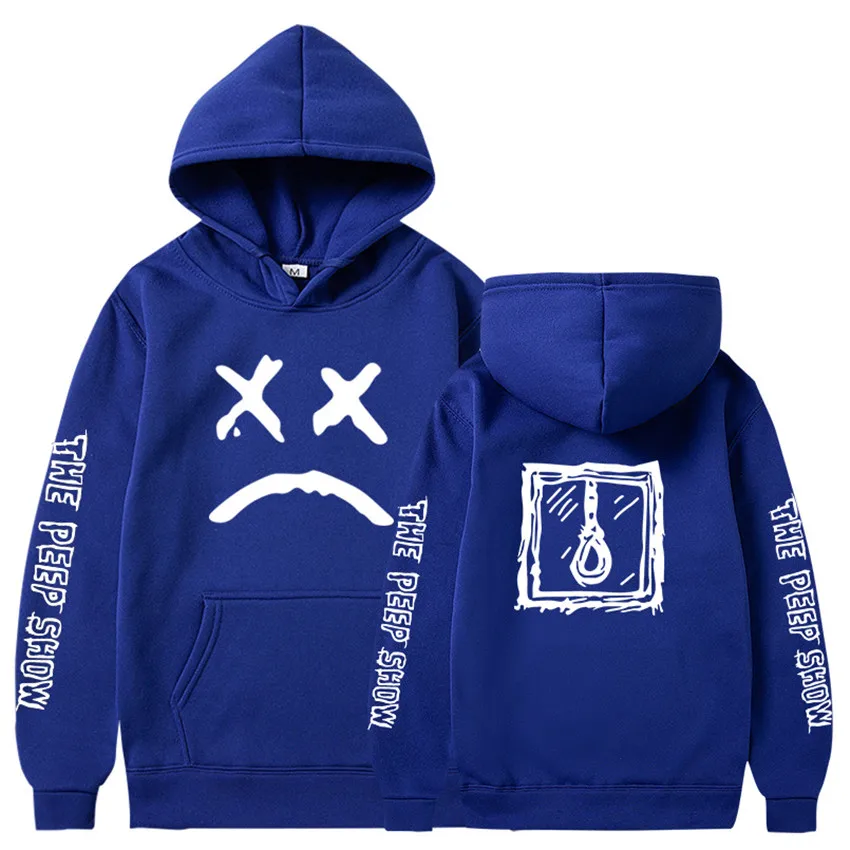 Men Hoodies 2020 Lil.Peep Happy Smiling Face Print Winter Fashion Unisex Couple Pullover Streetwear Sweatshirts Male Sudaderas (15)
