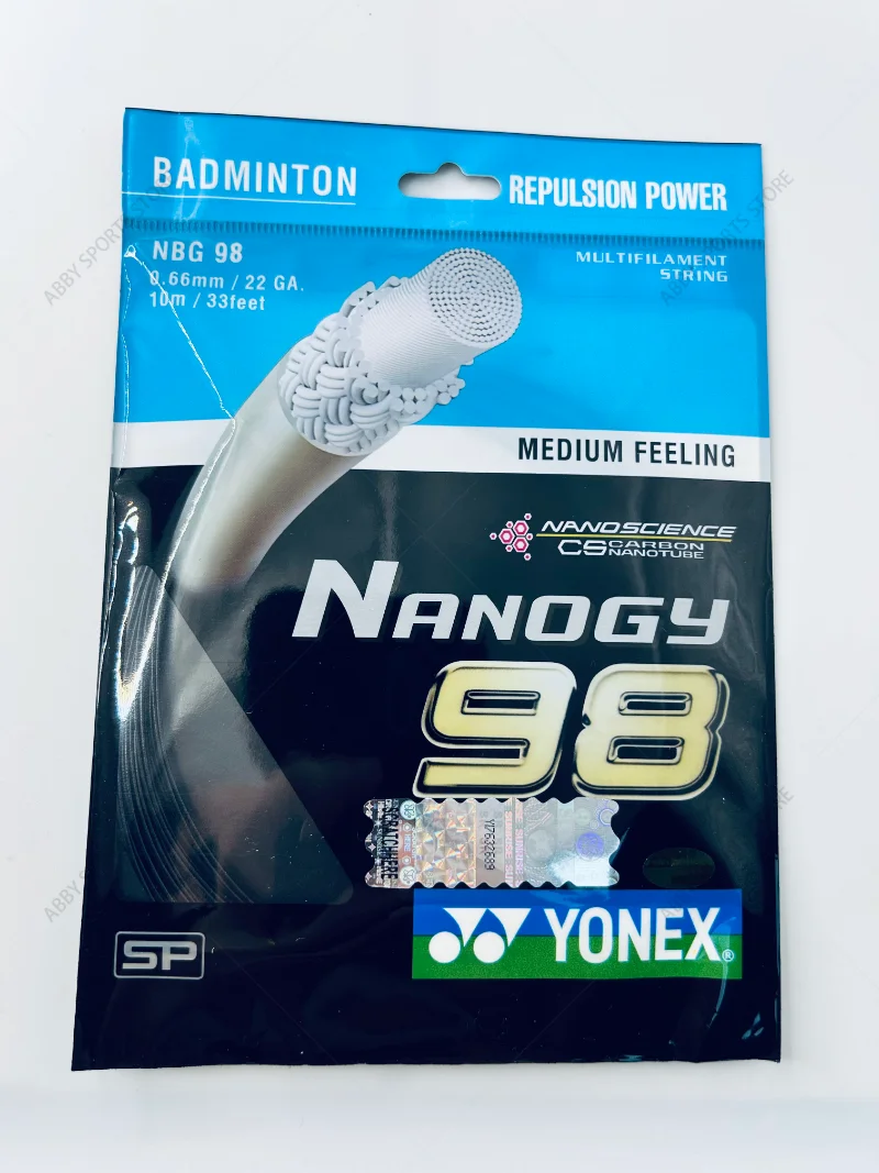 YONEX Badminton Racket String YY NBG 98 High Quality String High Elasticity Resistant Net BG98