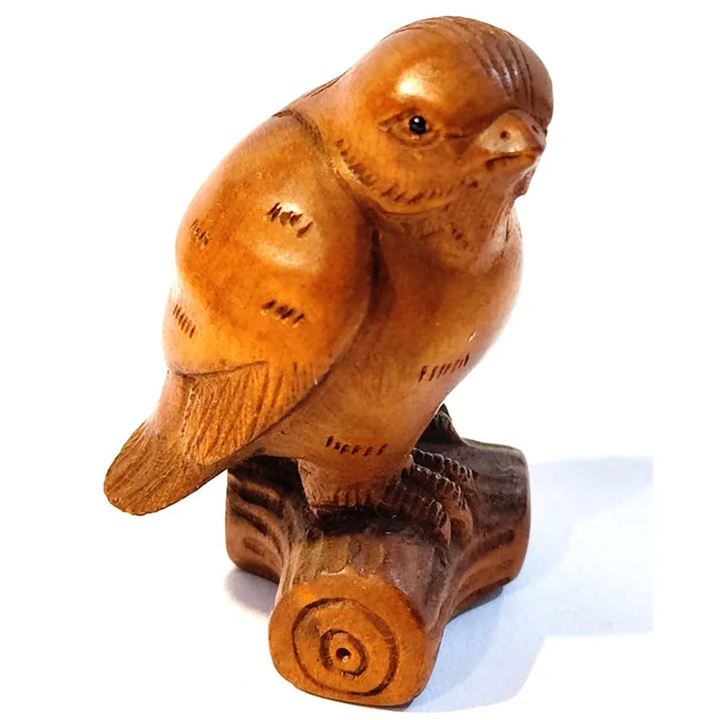 

Y8274 - 2 "Статуэтка для резьбы из бокса и сетки ручной работы-Привлекательная птица