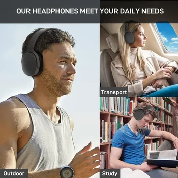 Wireless Bluetooth Headphones with HD Mic 5