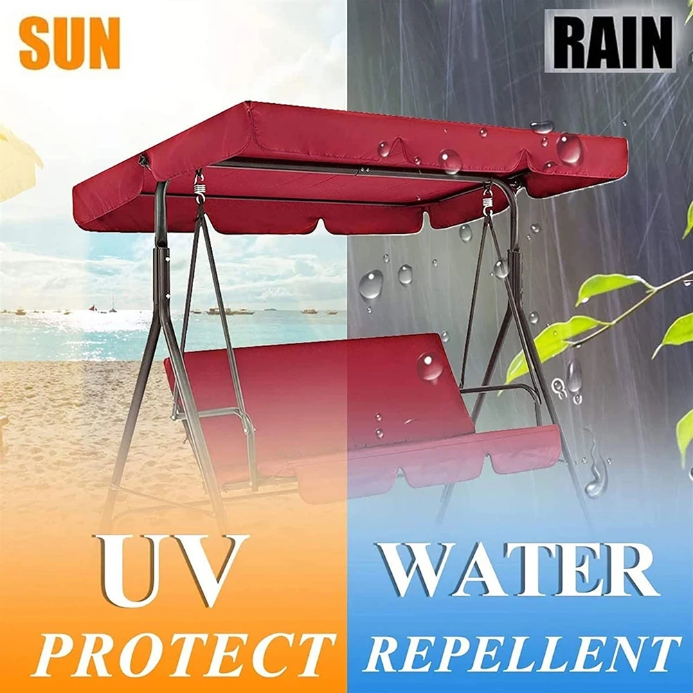 

Anti-bird Dropping Swing Canopy Cover 249x185x18cm Equipment For Sun-proof Waterproof Anti-ultraviolet Shading
