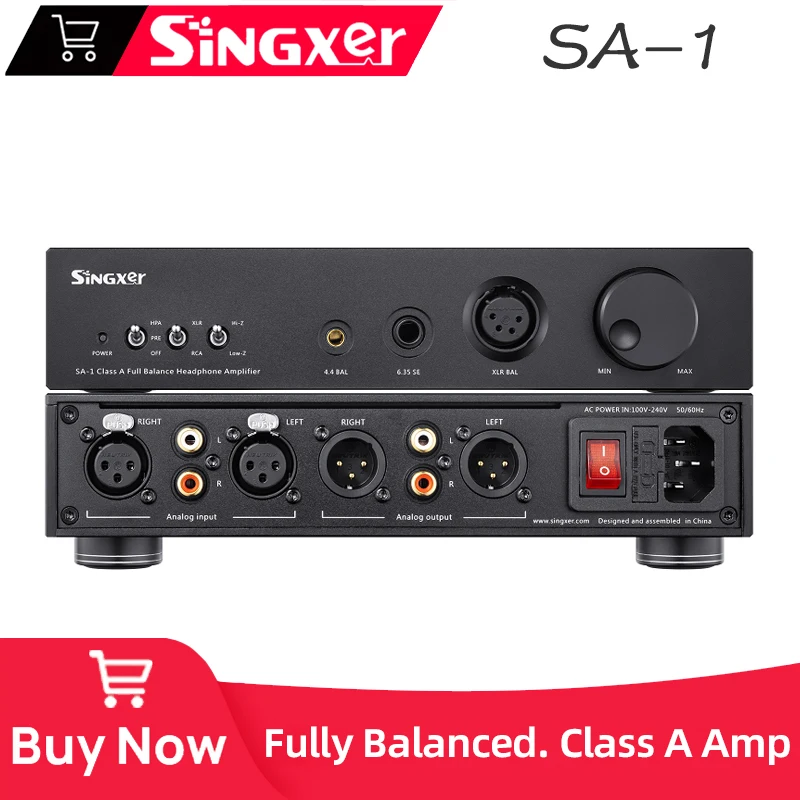 Singxer SA-1 ジャンク 訳アリ ヘッドホンアンプ フルバランス