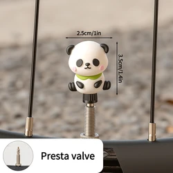 Cartoon Bicycle Valve Caps - Fun and Unique Bike Accessories (S6  Presta valve)
