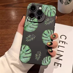 Tropical Palm Leaves Phone Case - Nature - Inspired Design - Galaxy S26+ (1)