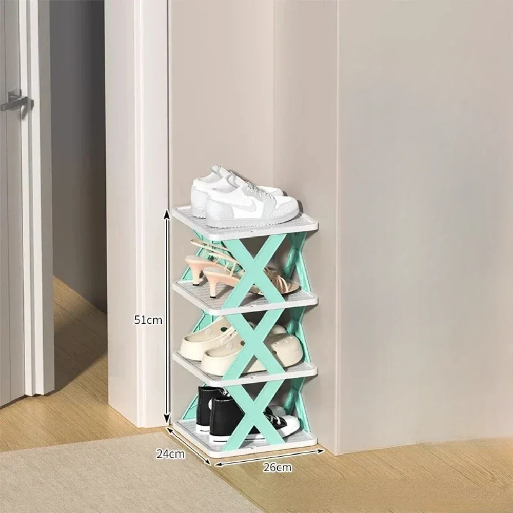 Multi-layer Household Storage Rack Removable Space Saving Shoe Rack_voghion.com