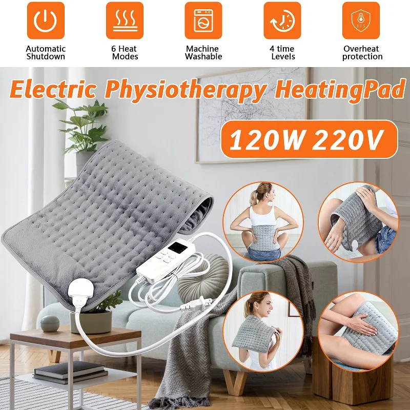 Heating Pad for Back Pain Relief, Large Heat Pads for Cramps, Neck