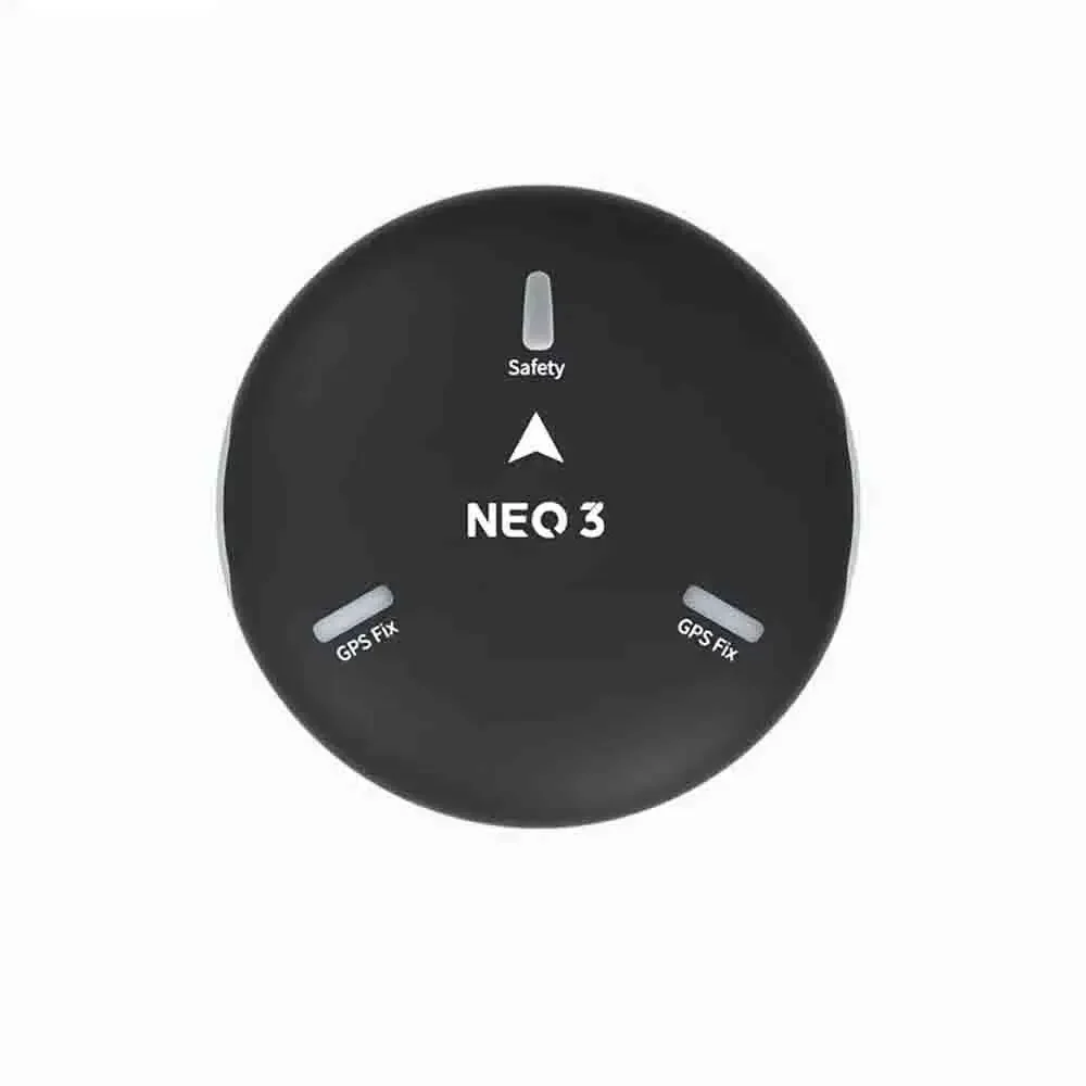Module GNSS CUAV NEO 3 U-Blox M9N GPS avec boussole connecté à un contrôleur de vol Pixhawk