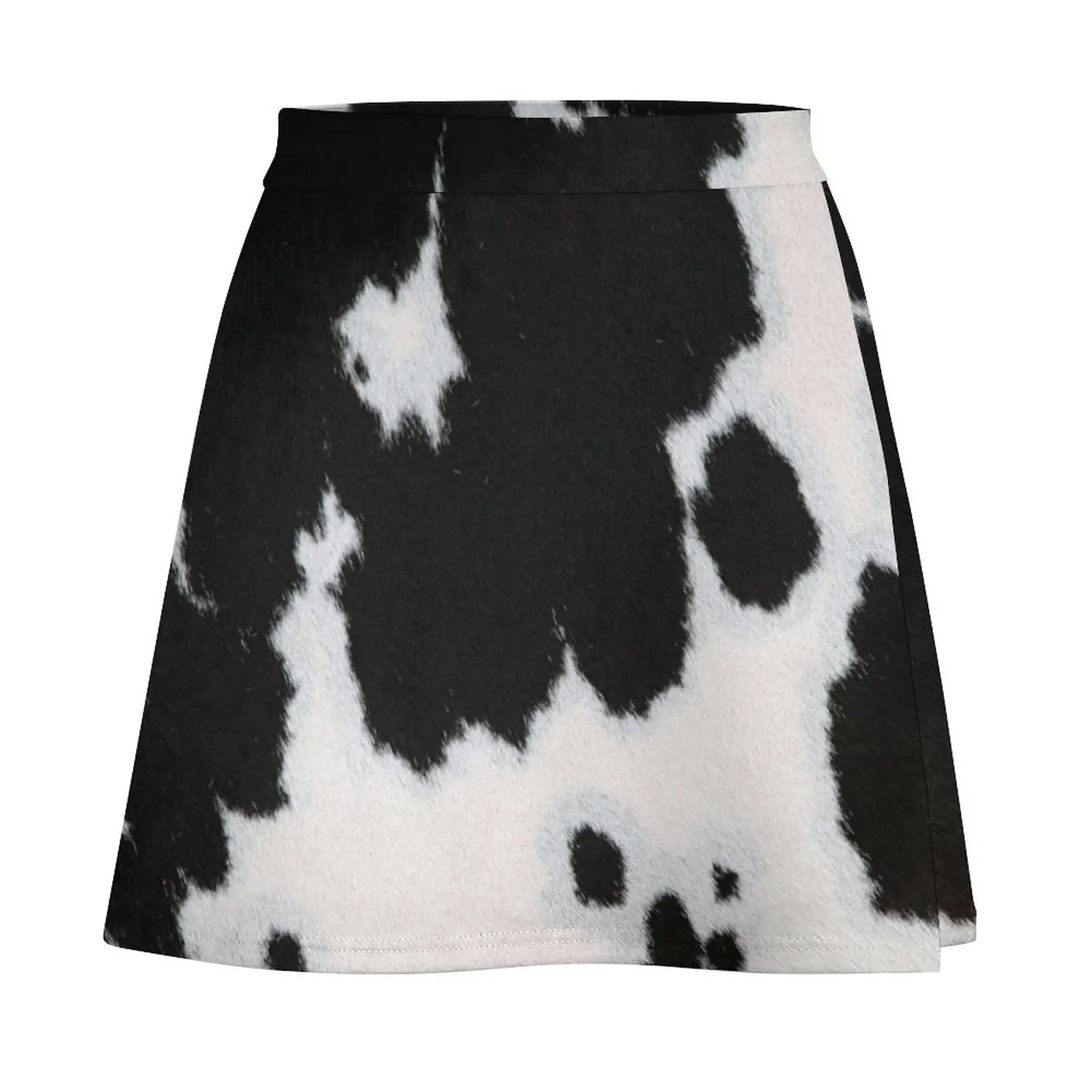 Cowhide Mini Skirt Short skirts clothes for women Women's skirt