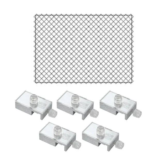 Rete Copriacquario 40x70 Cm | Nylon Trasparente | Anti-fuga Per Pesci | Fai Da Te - Foto 7