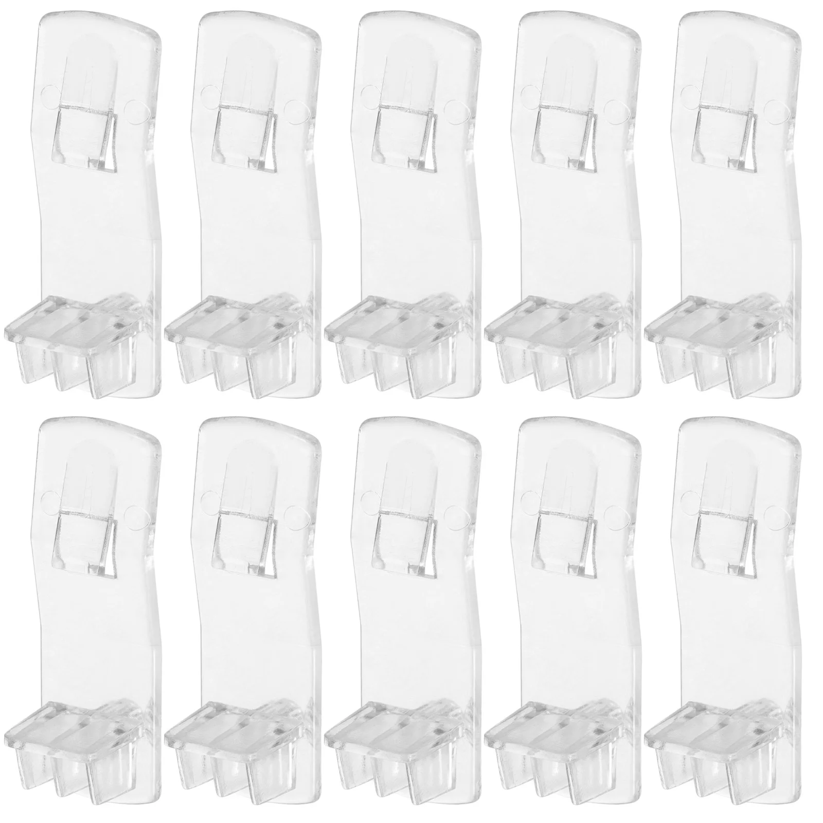 

25Pcs Plastic Locking House Accessories For Home Clear Self-Locking Shelf Support Pegs Cabinet Shelf Clips Shelf Holders Pegs