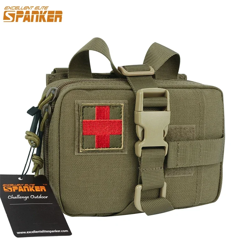 

EXCELLENT ELITE SPANKER Tactical Medical Pouch Molle EDC Bag Outdoor Hunting Camping Accessories Pocket Military Supplies