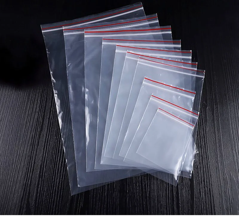 Sachet Zip 10x15 Sacs En Plastique Transparent Avec Fermeture