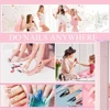 LINMANDA Mini UV Nail Lamp for Gel Nails Handheld UV Light for Nails Led Nail Lamp 3W Nail Dryer for Curing Gel Polish Nail 6