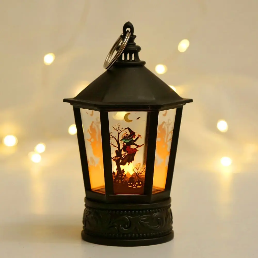 

European Style Halloween Pumpkin Lantern Vintage LED LED Electronic Candle Durable Festival Lantern Ornaments Halloween