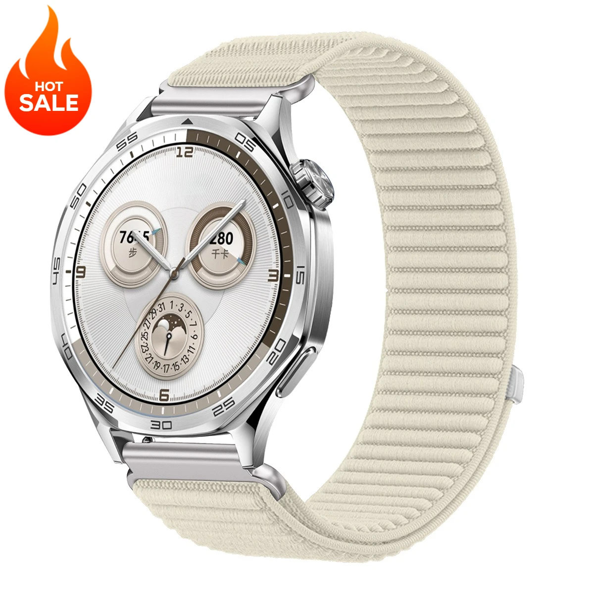 Versatile Nylon Loop Watch Band - 18mm/20mm/22mm - Sporty & Stylish Strap