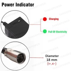 High - Power 54.6V Lithium Battery Smart Charger, 4A Fast Charging - AU (4 - Pin XLR)