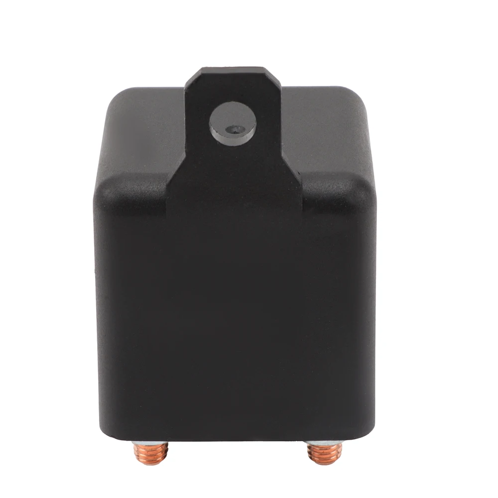 Close-up of battery isolator components