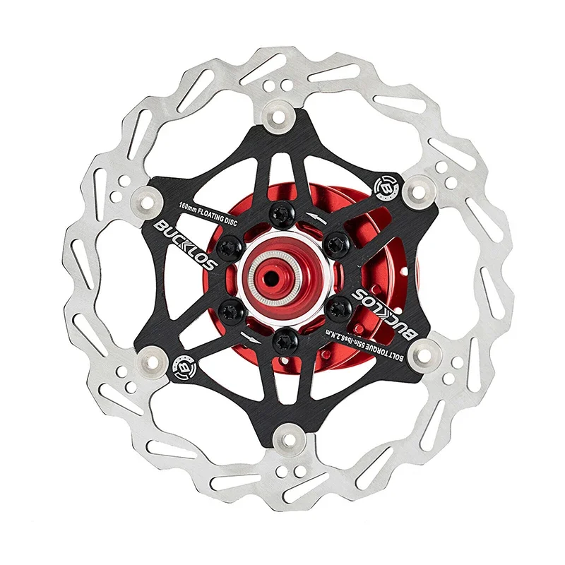 Durable Bicycle Brake Rotor with Screws 160/180/203mm Quick Cooling Float Rotor