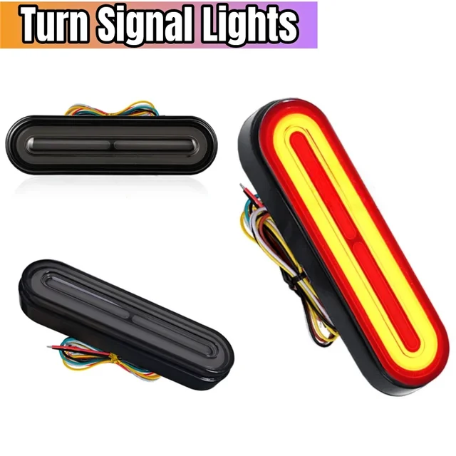 60led 3 in 1 Car LED Tail Lights Stop Turn Signal DRL Brake Lamp 12V 24V Truck Trailer Motorcycle ATV UTV Waterproof Universal