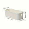 1pcCabinet storage box kitchen home sorting sundries sink storage basket storage basket cosmetics tabletop box 5