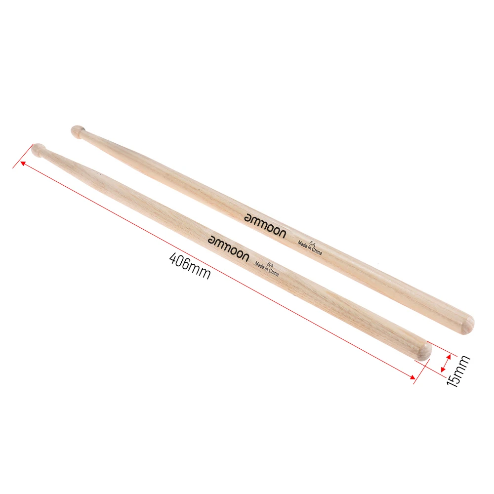 Wooden Drumsticks Drum Set Percussion Instrument Accessories 3 /12 Pairs drum sticks drum percussion accessories drum accessories