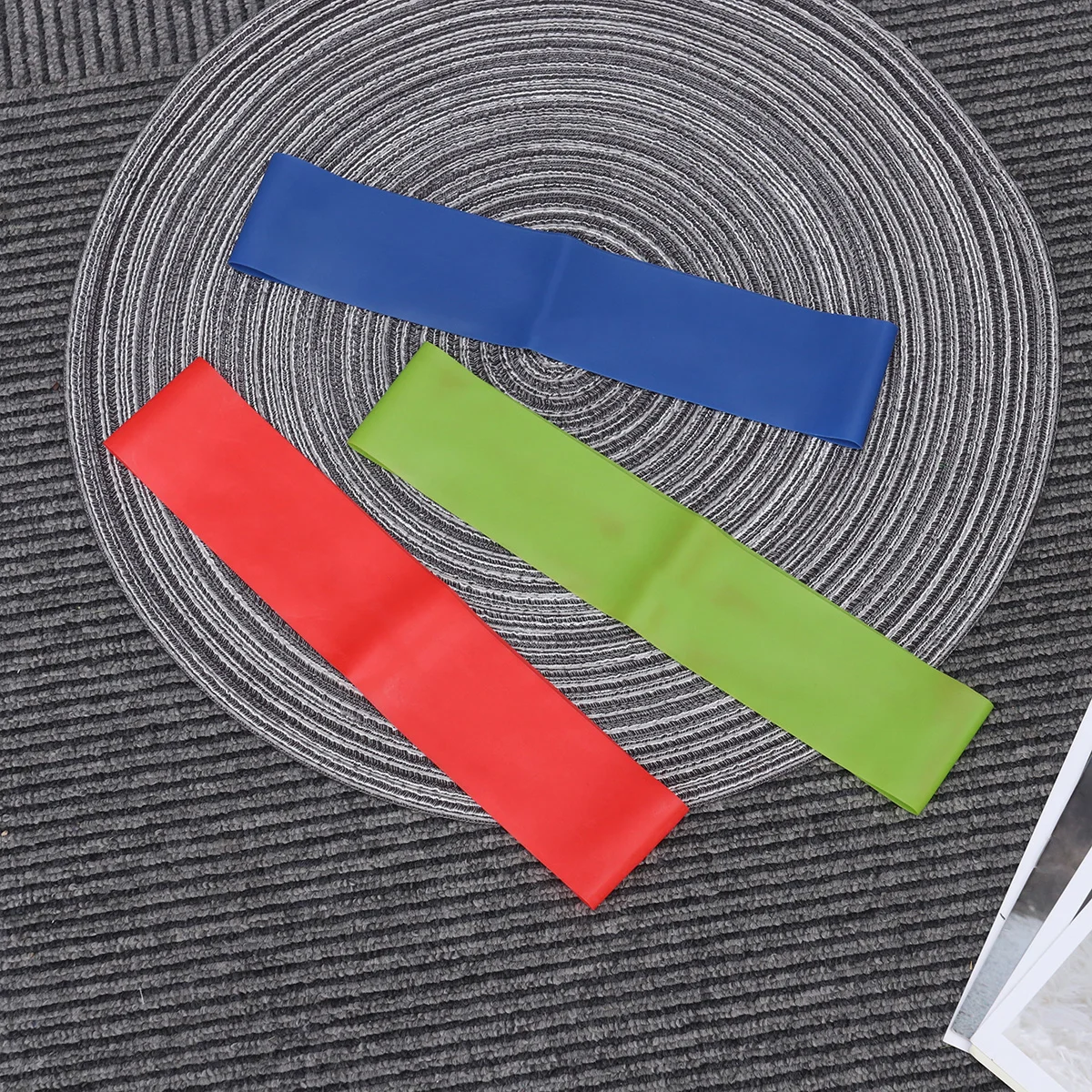 

3pcs Hip Exercise Bands Booty Exercise Bands Non- Circle Fabric Strength Bands for Legs Workout Gym Workout Running