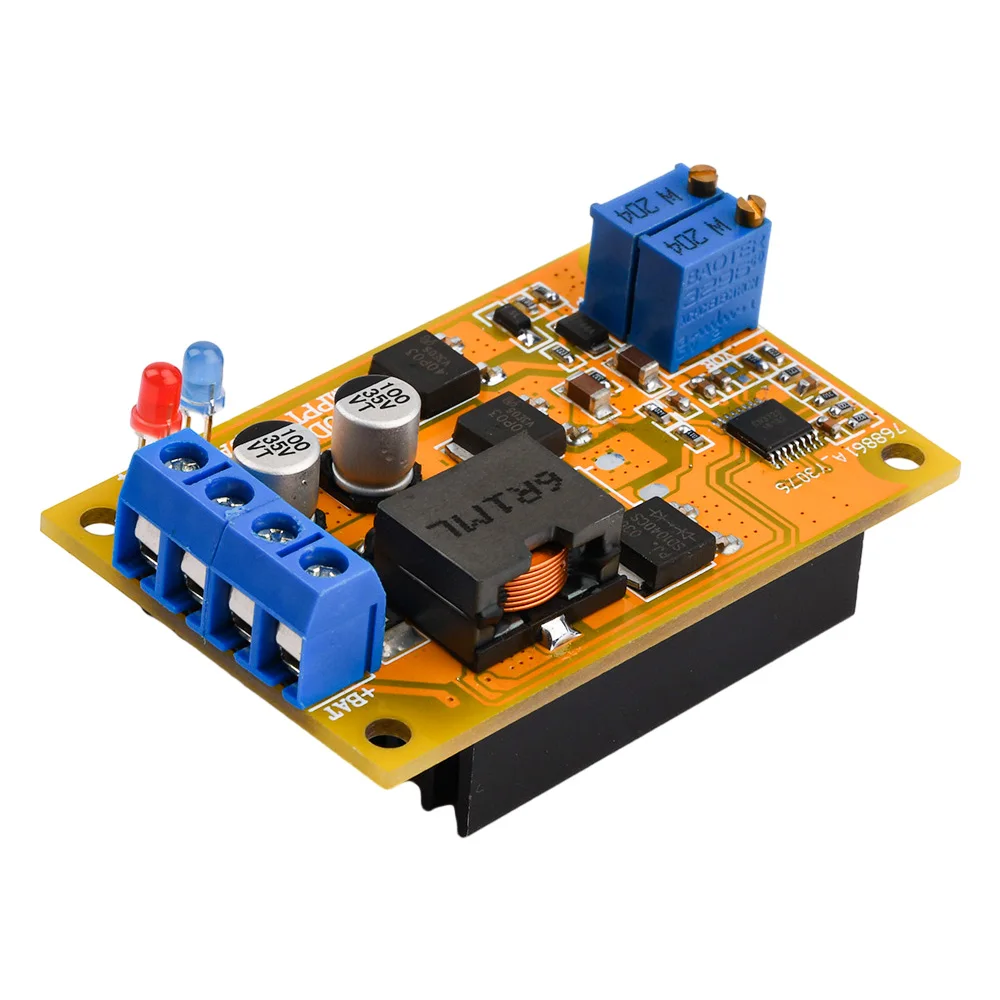 6A MPPT Solar Panel Regulator Controller Solar Charging Control Panel Battery Charging 9V 12V 24V Auto Switch