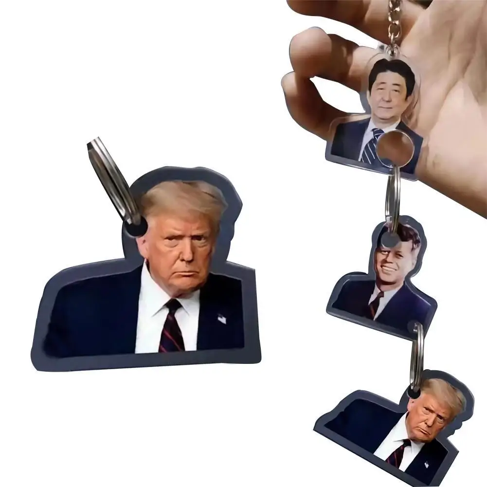 암살된 케네디 신조 케네디 다크 유머 싸움 2024 키체인, 남녀공용 키체인, 팬 선물 