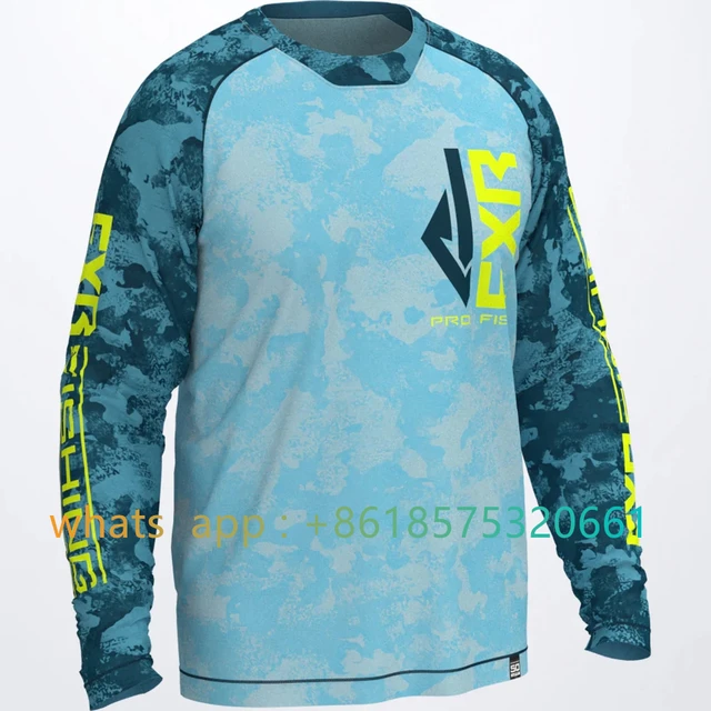 Fishing Clothing Men Long Sleeve Performance Fishing T-shirt Uv Protection  Sweatshirt Breathable Summer Pro Team Fishing Shirts - Fishing Jerseys -  AliExpress