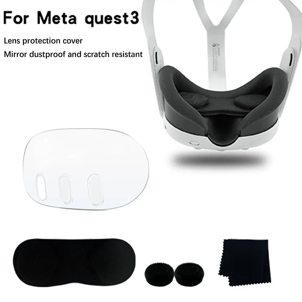 

Silicone Protective Case For Meta Quest 3 Helmet Front Protector Cover For Oculus quest3 Accessories