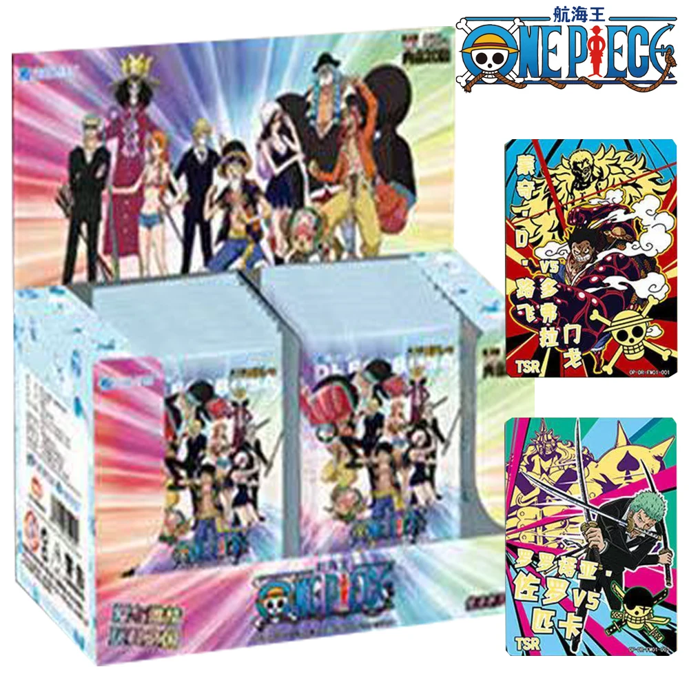 One Piece Collection Card for Children Anime Delesrotz Chapter Monkey D. Luffy Nami Q-version Multi Color Hot Stamping Card Gift